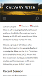 Mobile Screenshot of calvarywien.com